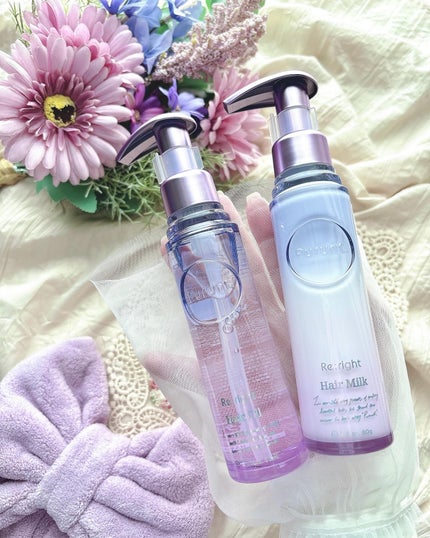 プルント リライト美容液ヘアミルク/Purunt./ヘアミルクを使ったクチコミ(4枚目)