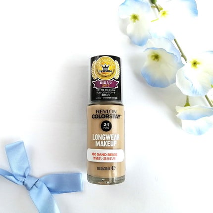 カラーステイ ロングウェア メイクアップ/REVLON/リキッドファンデーションを使ったクチコミ(2枚目)