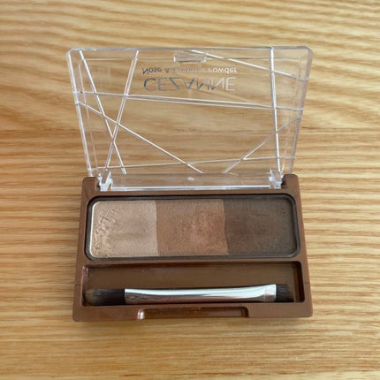 ノーズ&アイブロウパウダー/CEZANNE/パウダーアイブロウを使ったクチコミ(1枚目)