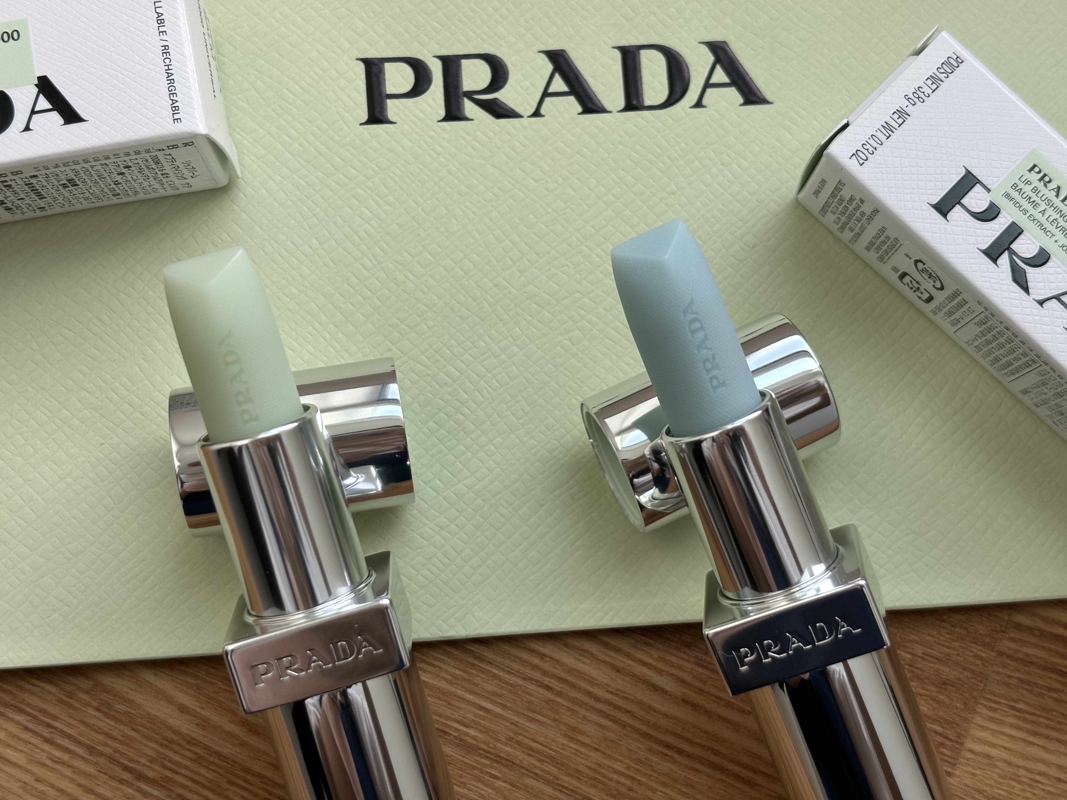 リップ バーム オプティマイジング ケア/PRADA BEAUTY/リップバームを使ったクチコミ（1枚目）