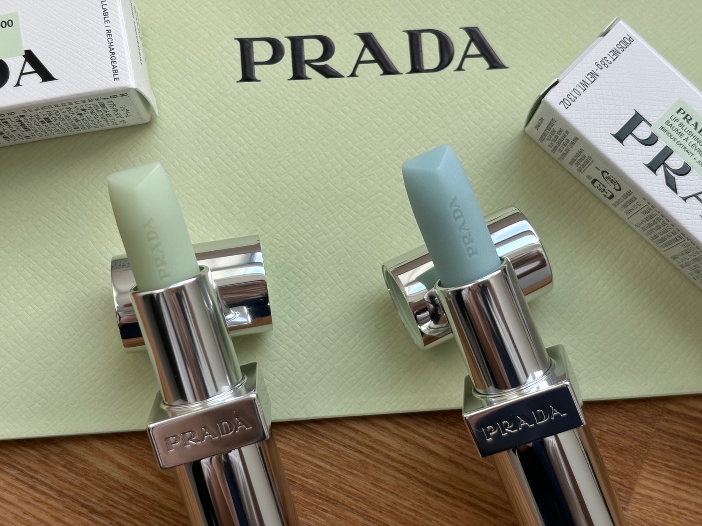 リップ バーム オプティマイジング ケア/PRADA BEAUTY/リップバームを使ったクチコミ(1枚目)