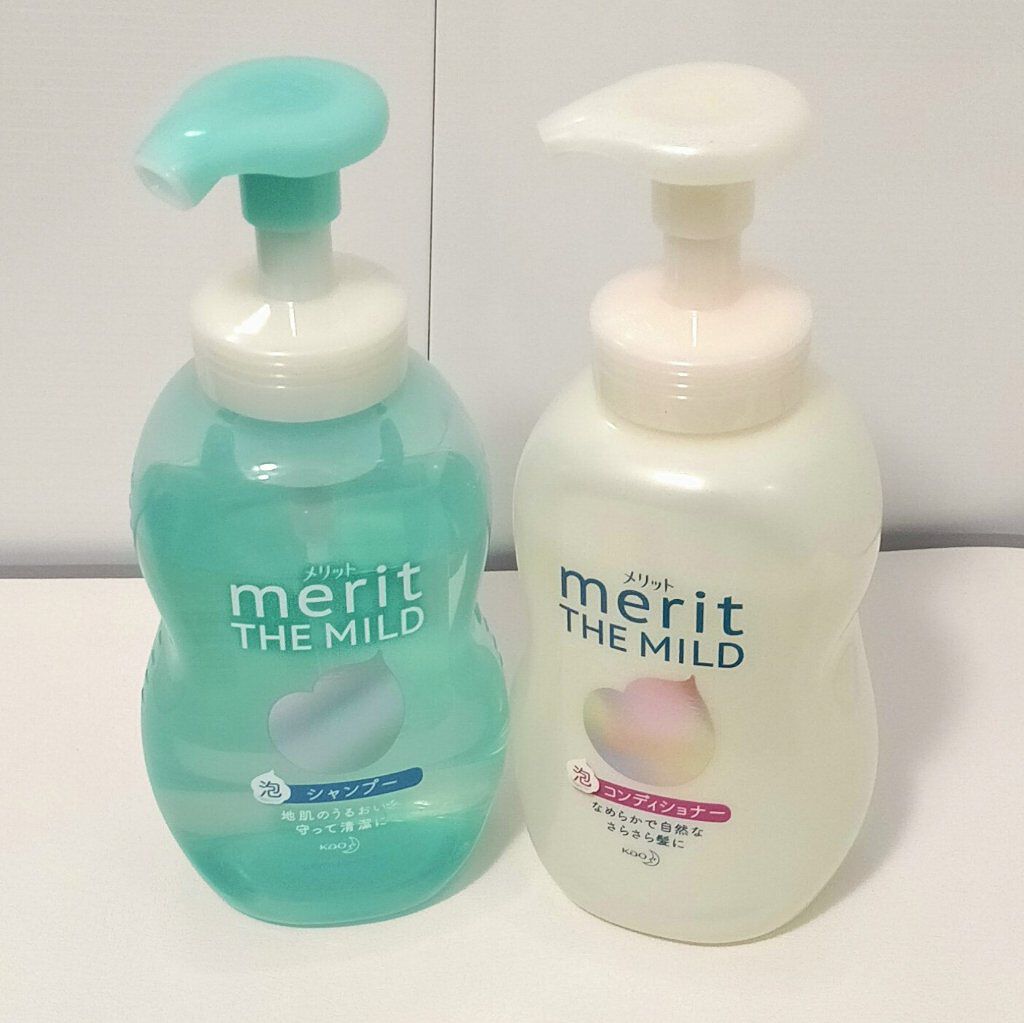 ザマイルド/メリット/市販シャンプーを使ったクチコミ（2枚目）