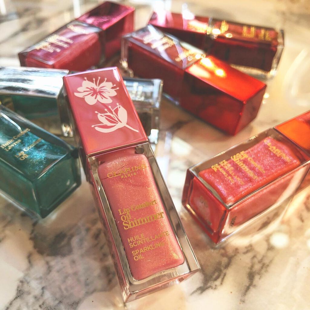 コンフォート リップオイル /CLARINS/リップグロスを使ったクチコミ(1枚目)