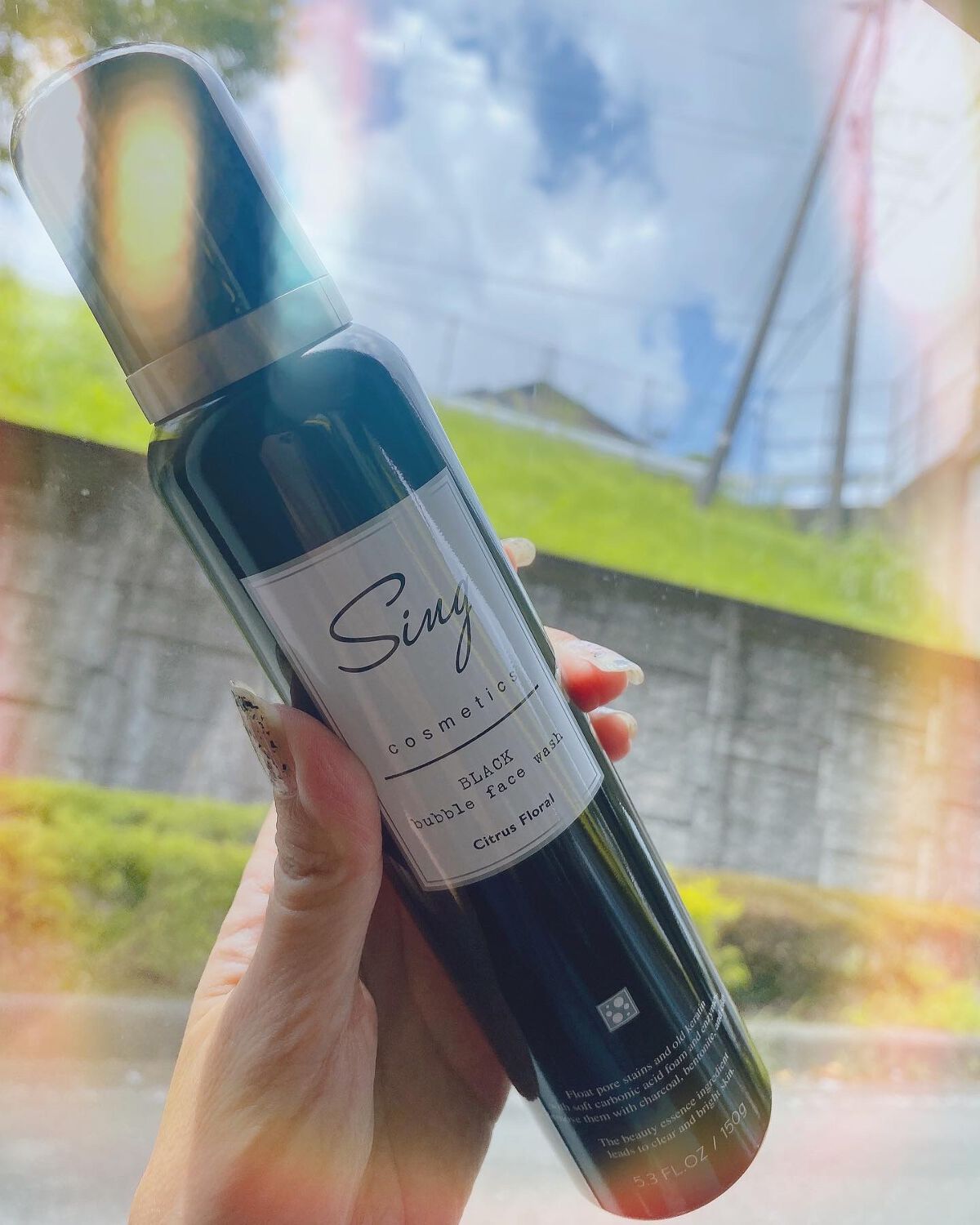 ブラックバブルフェイスウォッシュ /Sing/洗顔フォームを使ったクチコミ(1枚目)