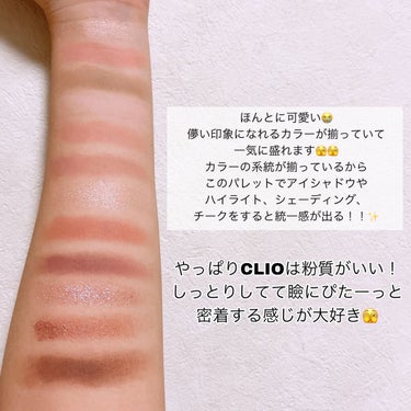 シェード アンド シャドウ パレット/CLIO/アイシャドウパレットを使ったクチコミ（3枚目）