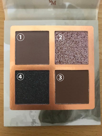 Venus Marble アイシャドウキャットシリーズ/Venus Marble/アイシャドウパレットを使ったクチコミ(2枚目)