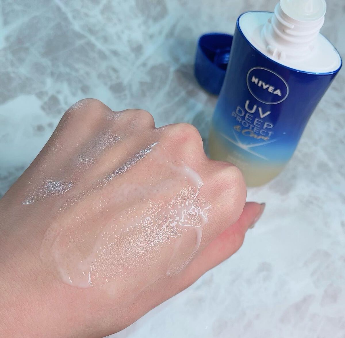 ニベアUV ディープ プロテクト&ケア ジェル/ニベア/日焼け止めジェルを使ったクチコミ(3枚目)