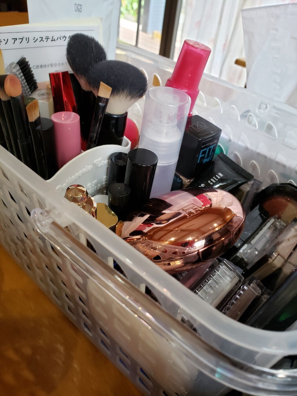 UR GLAM　POWDER BRUSH/U R GLAM/メイクブラシを使ったクチコミ（1枚目）