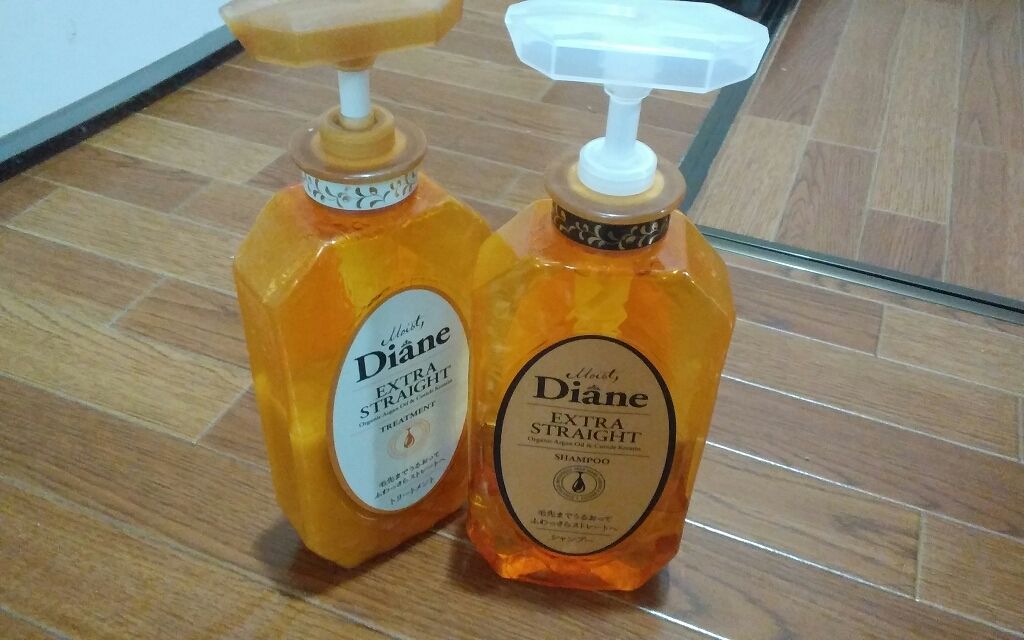 パーフェクトビューティ モイストダイアン エクストラストレート シャンプー/トリートメント/ダイアン/市販シャンプーを使ったクチコミ（1枚目）