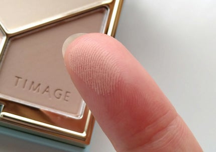 ハイライトシェーディングパレット/TIMAGE/パウダーハイライトを使ったクチコミ(4枚目)