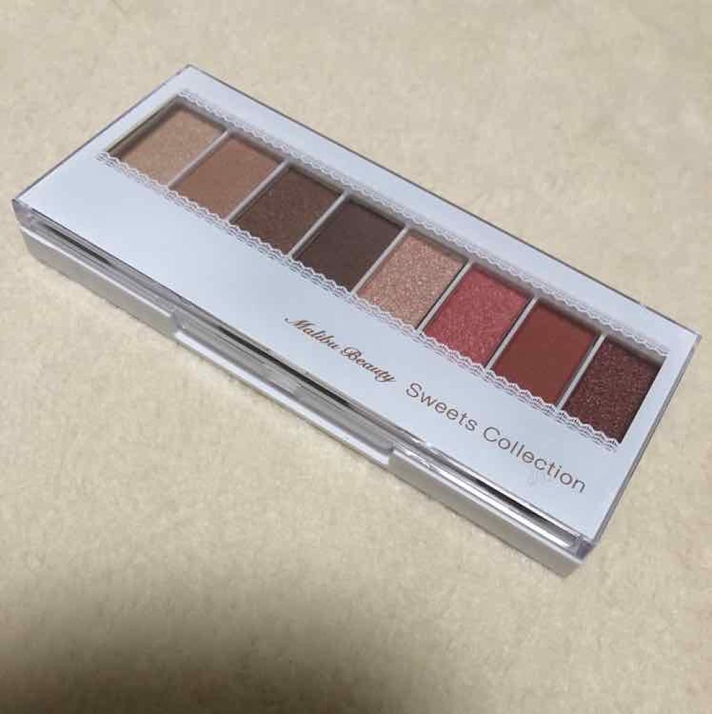 スイーツコレクション/マリブビューティー/アイシャドウパレットを使ったクチコミ(2枚目)