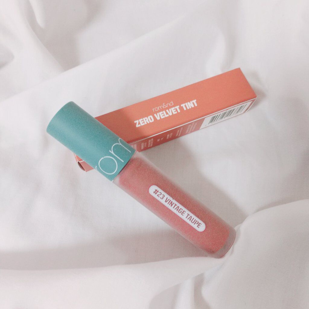ゼロベルベットティント/rom&nd/リップティントを使ったクチコミ（1枚目）