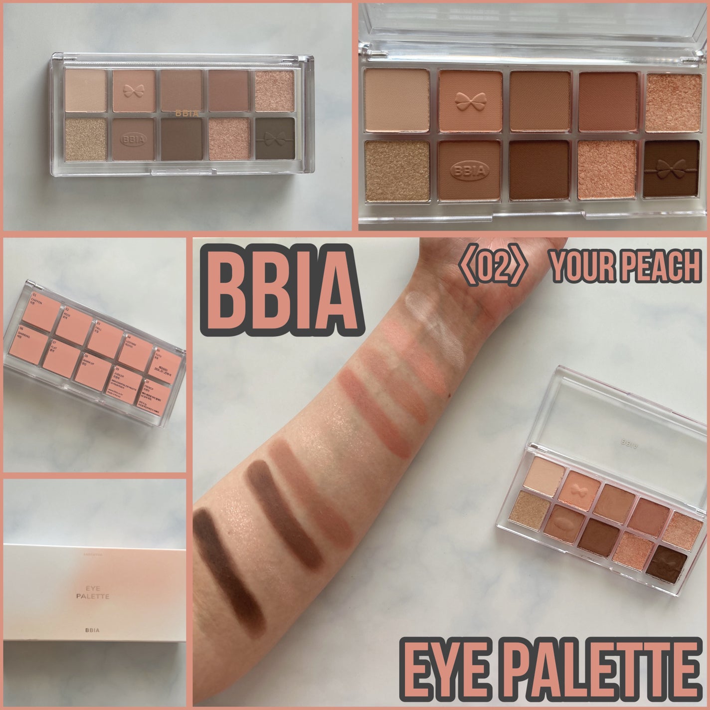 エッセンシャルアイパレット/BBIA/マルチパレットを使ったクチコミ(1枚目)