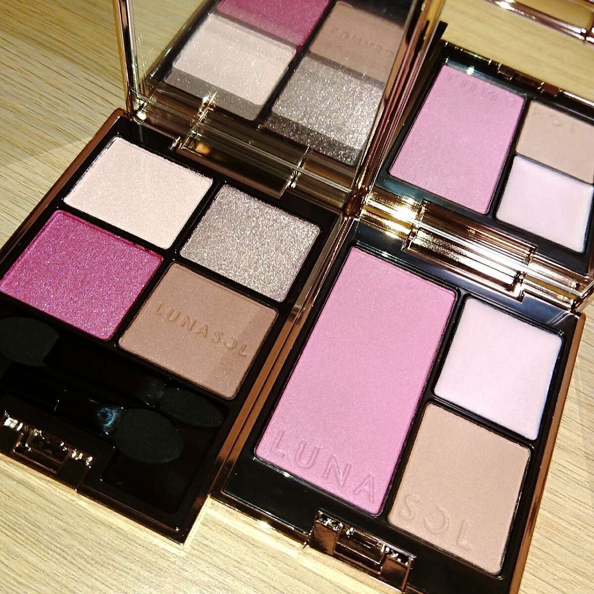 シークレットシェイプパレット/LUNASOL/パウダーチークを使ったクチコミ（3枚目）