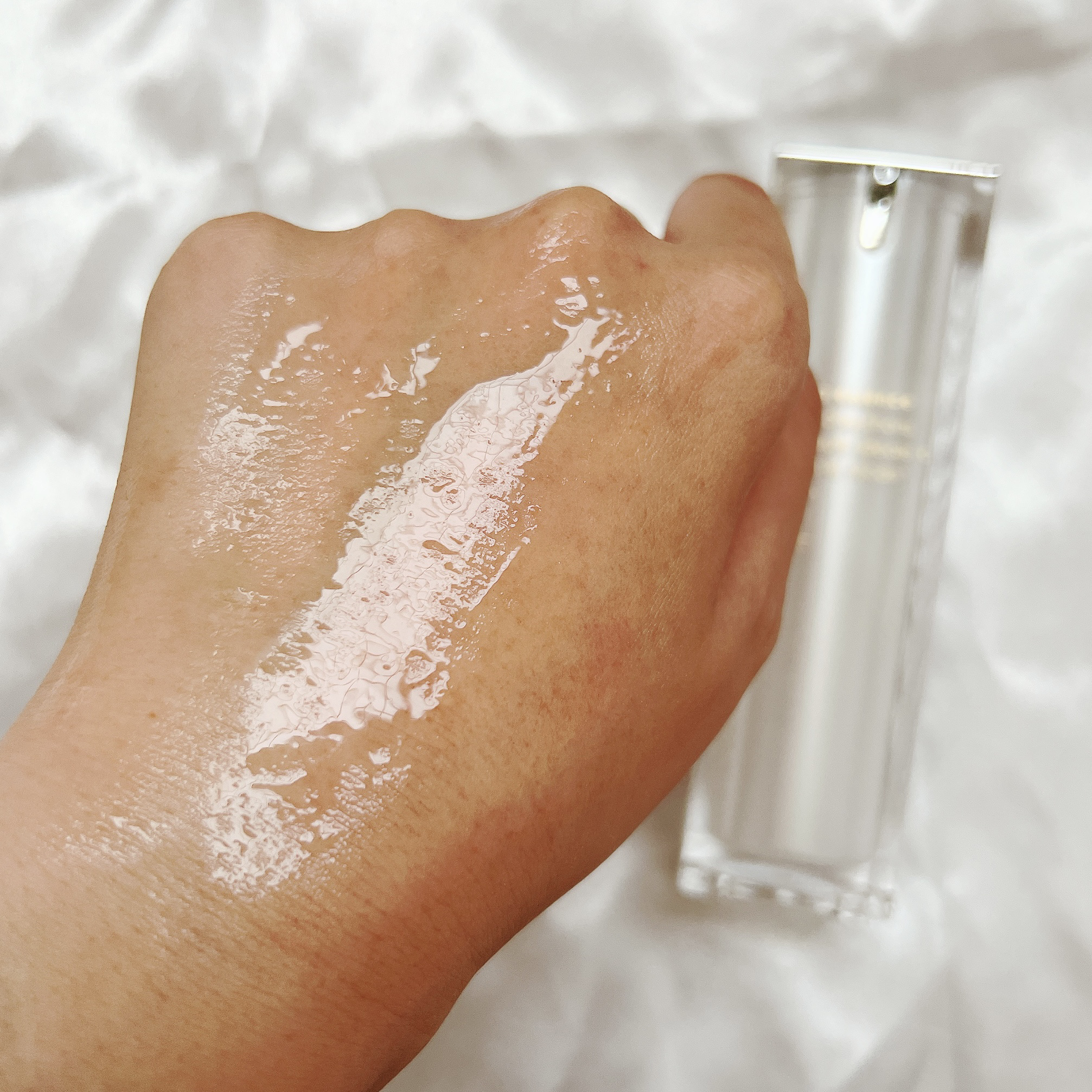 HSC エイジングエッセンス/b+ cosmetics/美容液を使ったクチコミ（3枚目）