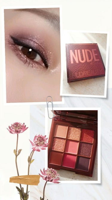 RICH NUDE OBSESSIONS/Huda Beauty/アイシャドウパレットを使ったクチコミ（1枚目）