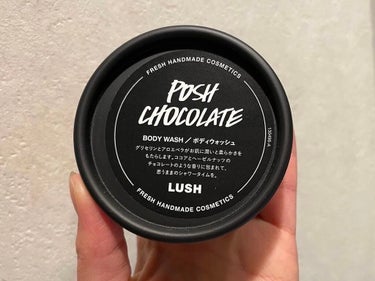 チョコレートで体を洗っている気分🍫

LUSHでは、チョコレートクリームみたいなボディソープが出ています！
これは絶対買って欲しい！（チョコ苦手な方はごめんなさい🙏）

見た目は本当にチョコレートクリー