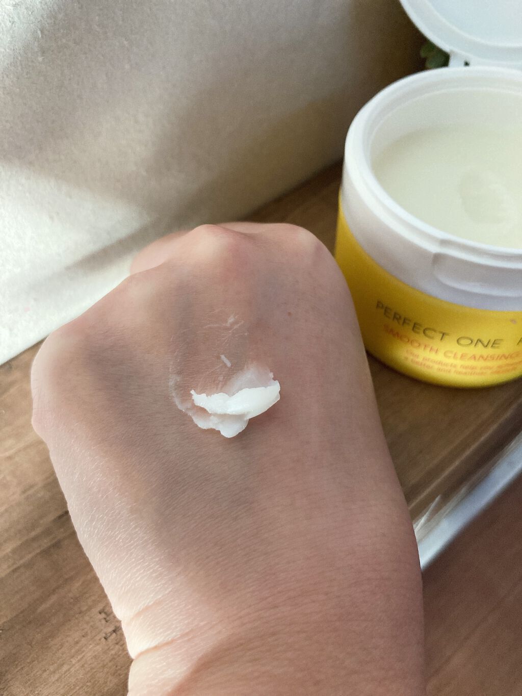 スムースクレンジングバーム/PERFECT ONE FOCUS/クレンジングバームを使ったクチコミ(3枚目)