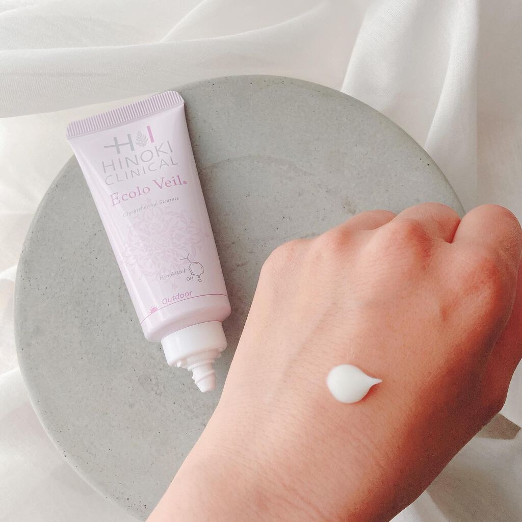 エコロヴェール/ヒノキ肌粧品/日焼け止めクリームを使ったクチコミ（3枚目）