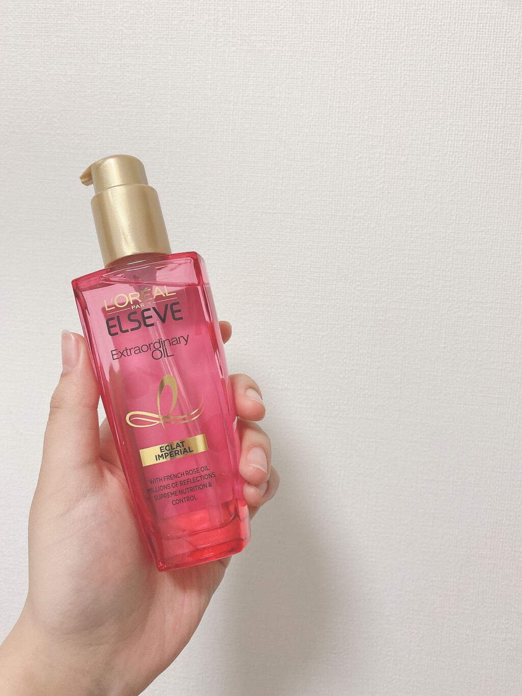 エクストラオーディナリー オイル エクラアンペリアル 艶髪オイル/ロレアル パリ/ヘアオイルを使ったクチコミ(1枚目)