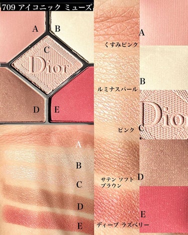 【旧】サンク クルール クチュール/Dior/アイシャドウパレットを使ったクチコミ（3枚目）