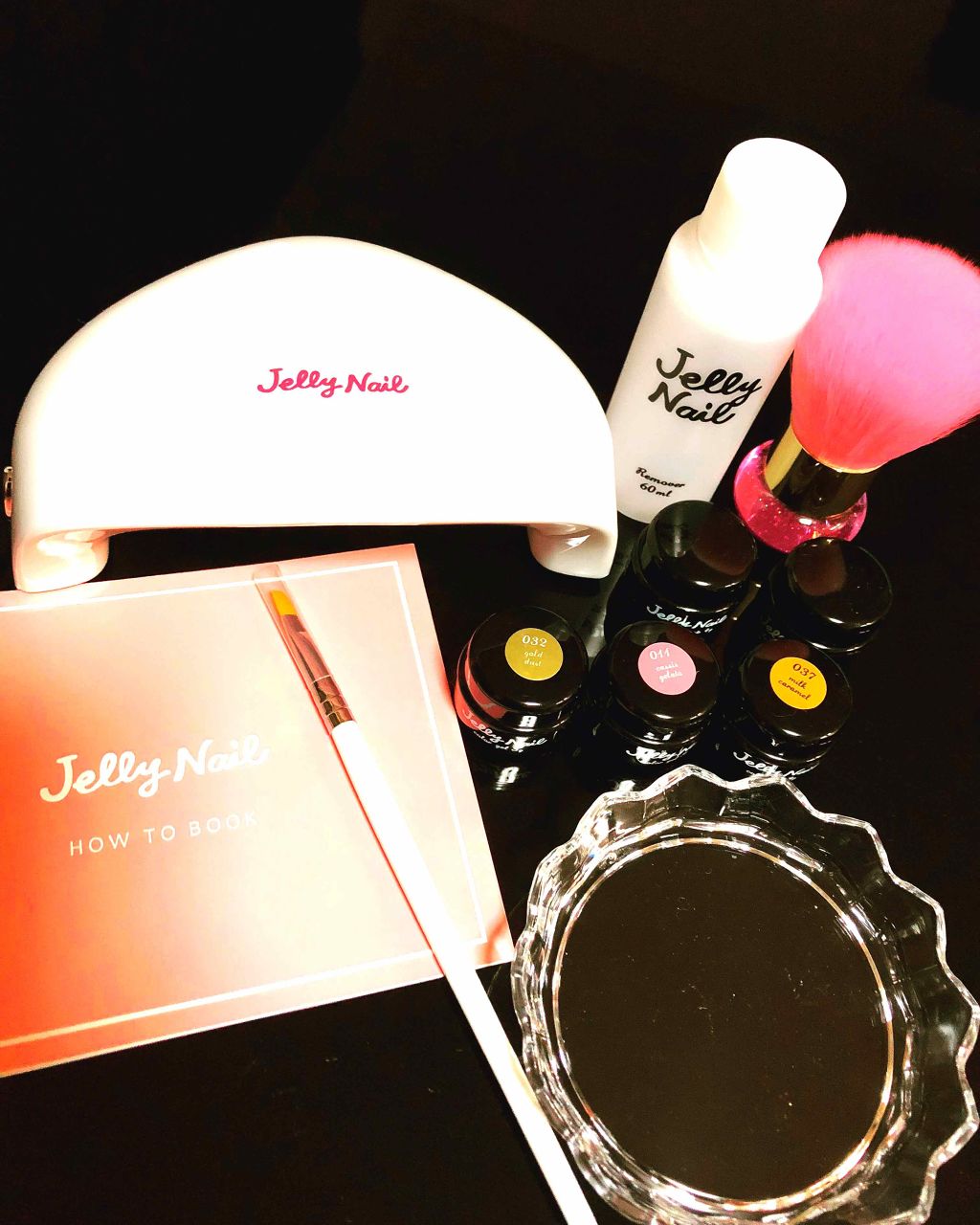 ジェリーネイルLEDジェルネイルキット/JELLY NAIL/ネイル用品を使ったクチコミ（1枚目）
