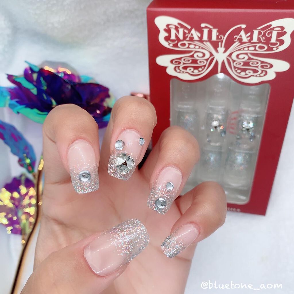 ノンワイプダイアモンドトップジェル/GELATO FACTORY/ジェルネイルを使ったクチコミ(5枚目)