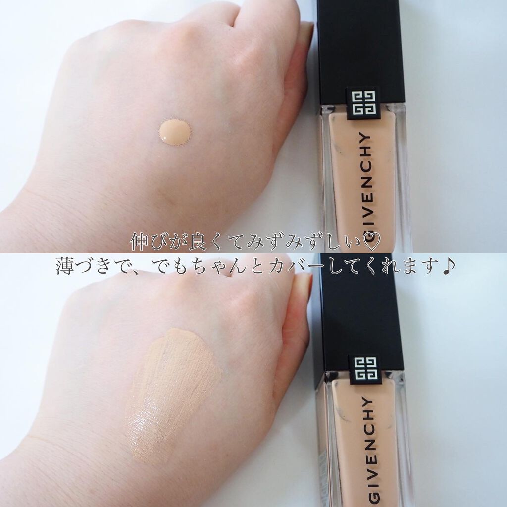 プリズム・リーブル・スキンケアリング・グロウ/GIVENCHY/リキッドファンデーションを使ったクチコミ(2枚目)