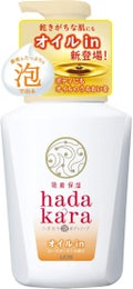 hadakara hadakaraボディソープ 泡で出てくるオイルインタイプ ローズガーデンの香り