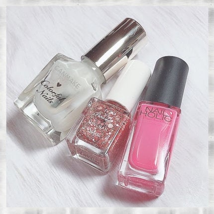 カラフルネイルズ/キャンメイク/マニキュアを使ったクチコミ(4枚目)