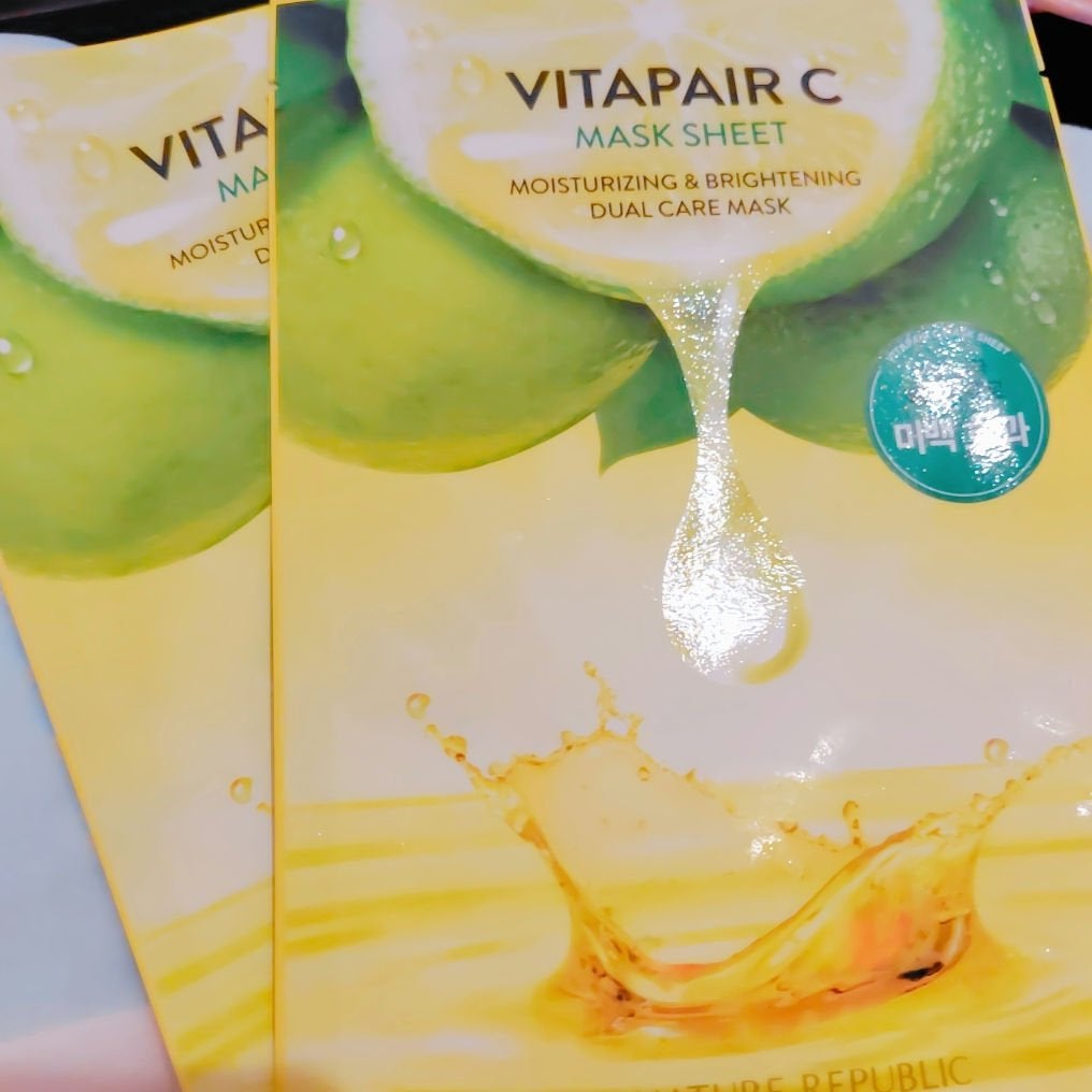 ビタペアCシートマスク/ネイチャーリパブリック/シートマスク・パックを使ったクチコミ(1枚目)