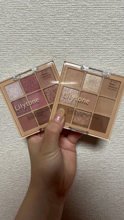 ムードオンアイシャドウ 04 本命ハニーラテ/Lilytone/アイシャドウパレットを使ったクチコミ(1枚目)