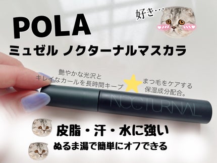 POLA ノクターナル マスカラ黒&アイライナーリキッド黒2本セット POLA ノクターナル マスカラ黒&アイライナーリキッド黒2本