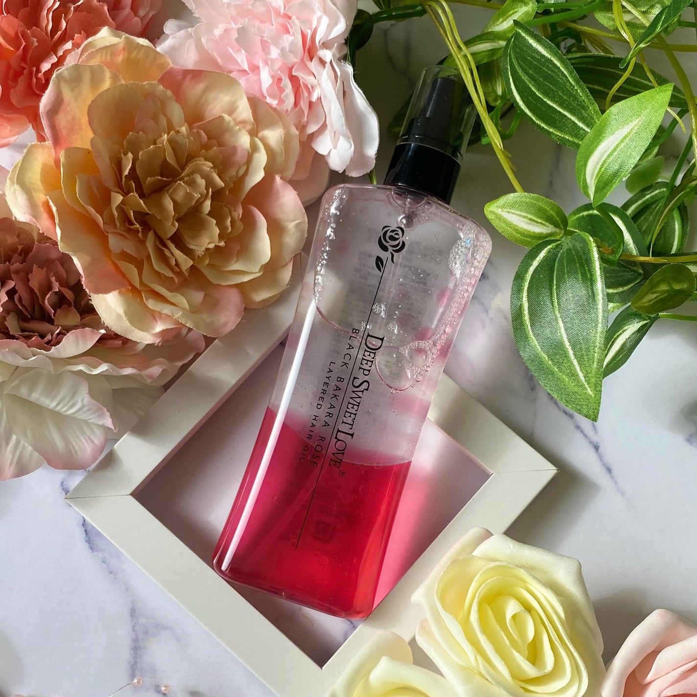 レイヤードヘアオイル/ディープスイートラブ/ヘアオイルを使ったクチコミ(5枚目)