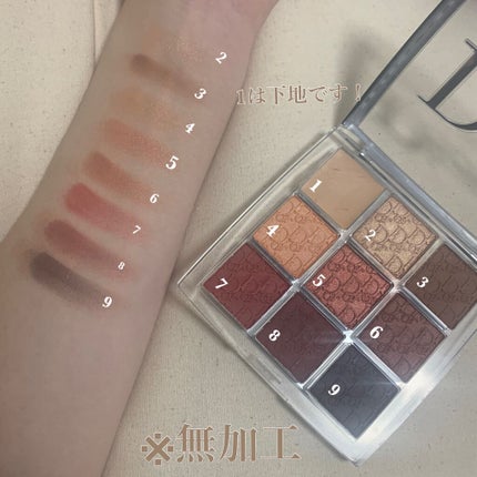 ディオール バックステージ アイ パレット/Dior/アイシャドウパレットを使ったクチコミ(2枚目)