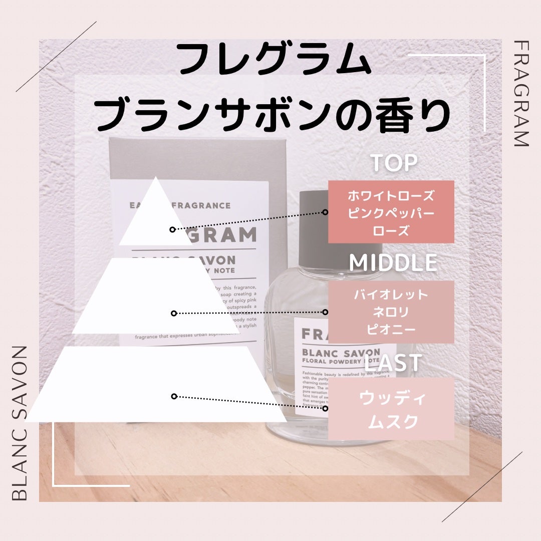 オードフレグランス/FRAGRAM/香水(レディース)を使ったクチコミ(2枚目)