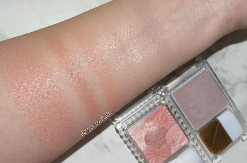 グロウフルールチークス/キャンメイク/パウダーチークを使ったクチコミ（2枚目）