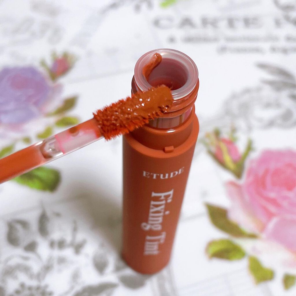 フィクシングティント/ETUDE/リップティントを使ったクチコミ(2枚目)