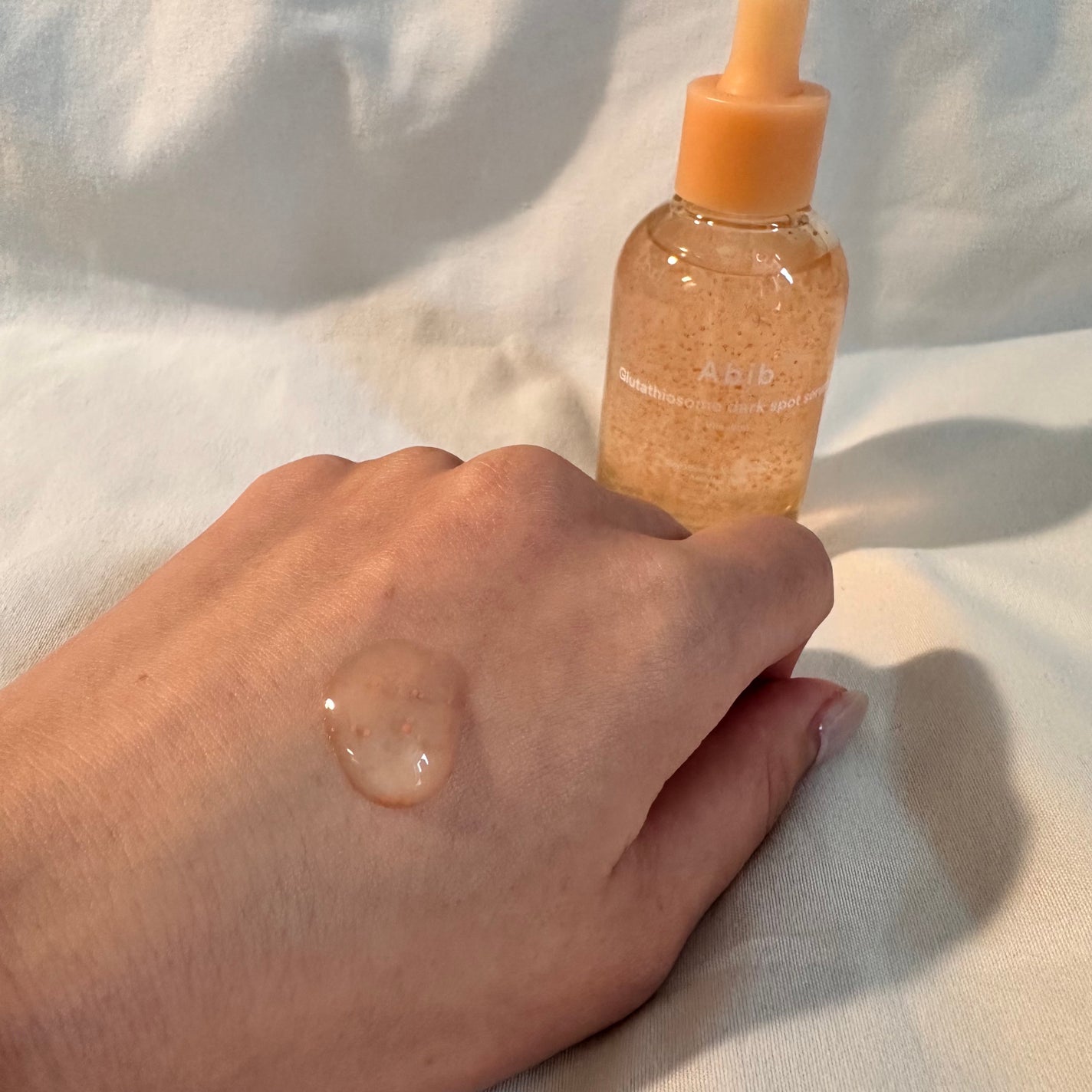 アビブ グルタチオンソームダークスポットセラムビタドロップ/Abib /美容液を使ったクチコミ(8枚目)