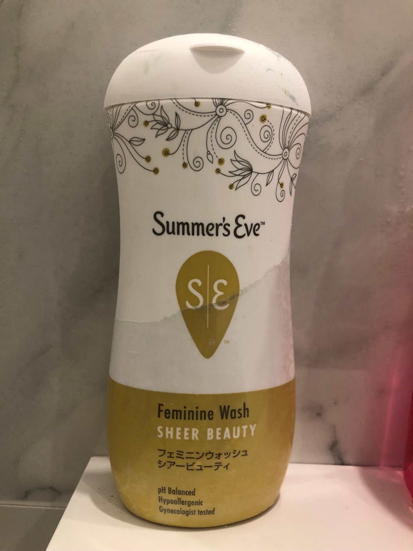 フェミニンウォッシュ シアービューティー/Summer's Eve(サマーズイブ)/デリケートゾーンケアを使ったクチコミ(1枚目)