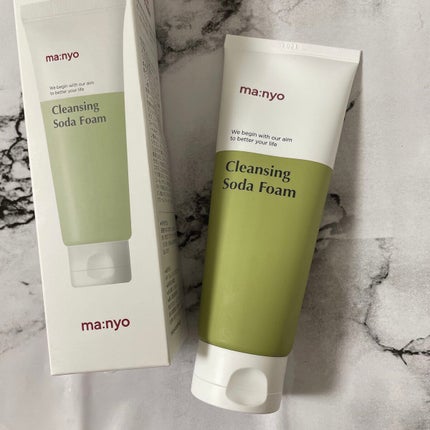 ソーダ洗顔料/manyo/洗顔フォームを使ったクチコミ(1枚目)