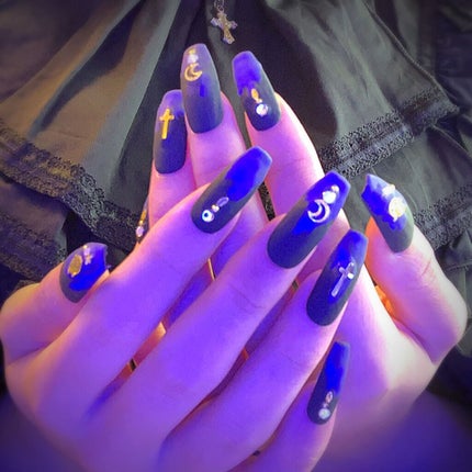 ネイルアートシール/DAISO/ネイルシールを使ったクチコミ(3枚目)