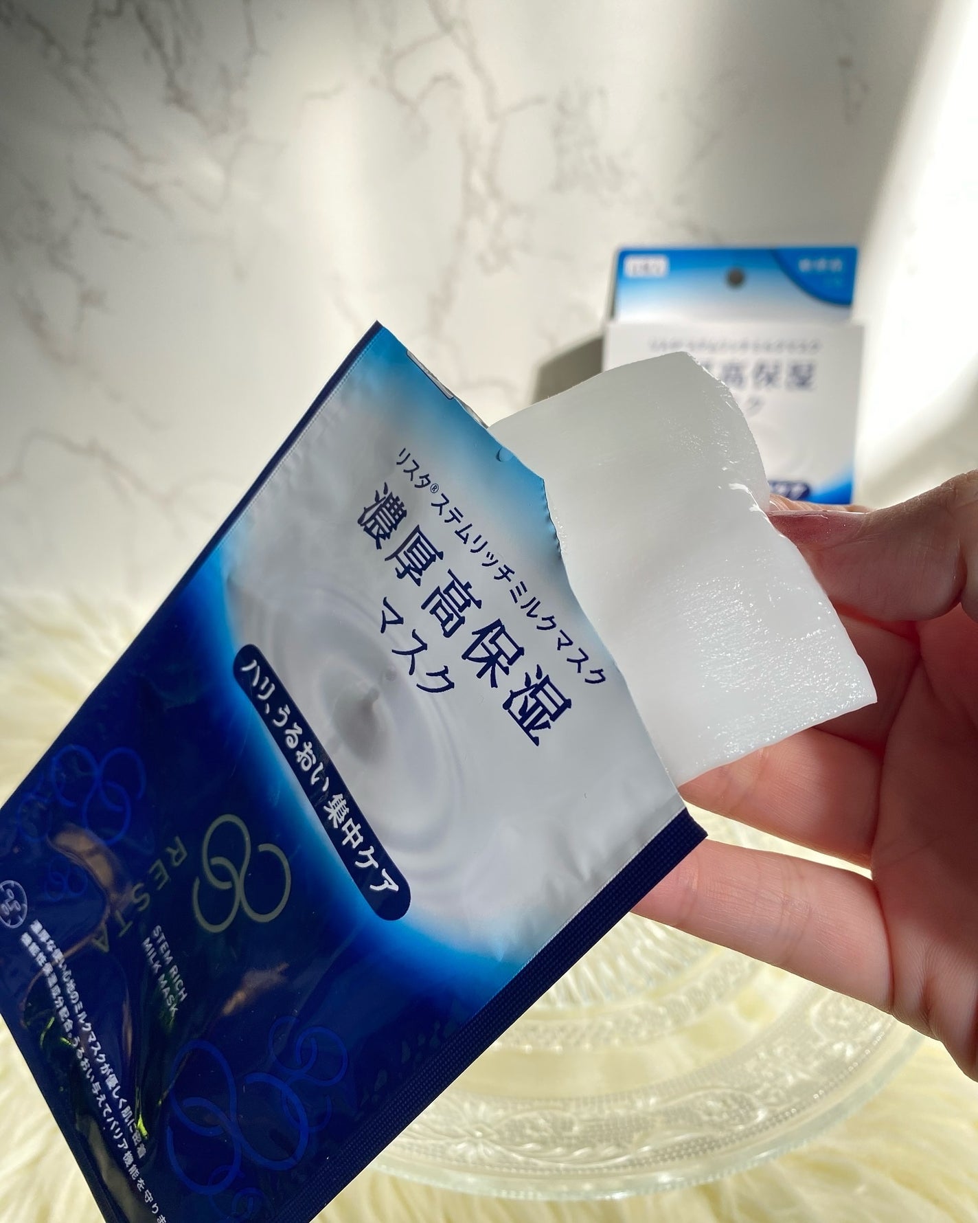 ステムリッチミルクマスク/リスタ/シートマスク・パックを使ったクチコミ(5枚目)