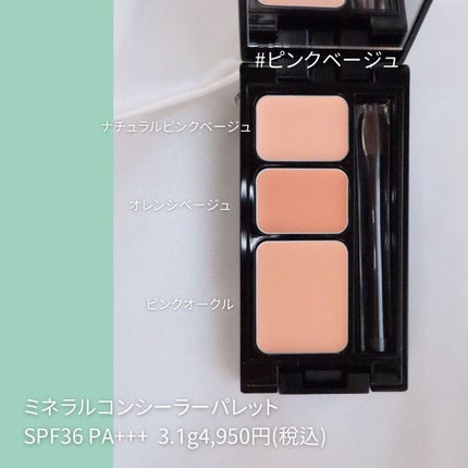 ミネラルコンシーラーパレット/エトヴォス/パレットコンシーラーを使ったクチコミ(5枚目)