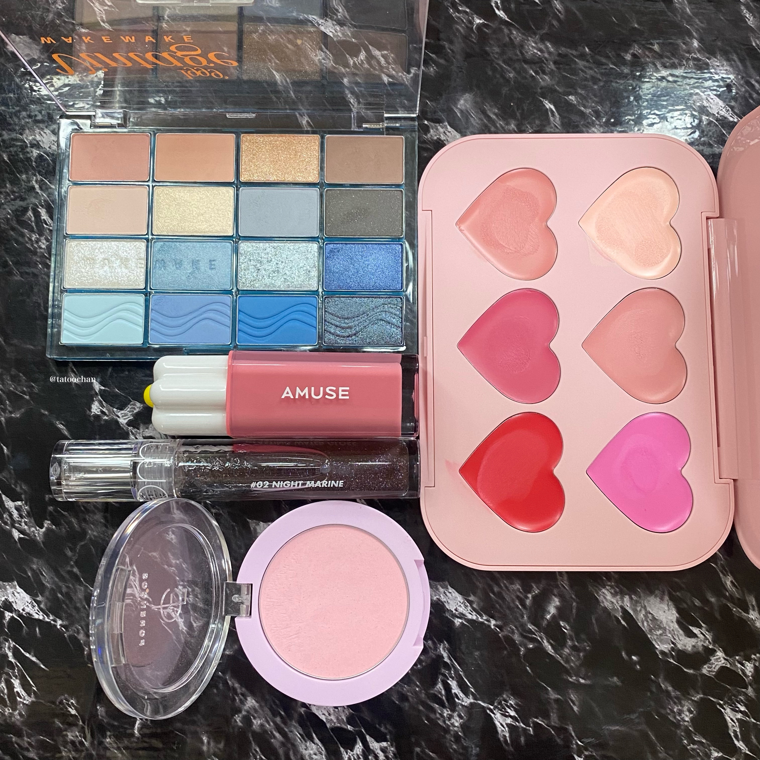 グラスティングウォーターグロス/rom&nd/リップグロスを使ったクチコミ（2枚目）