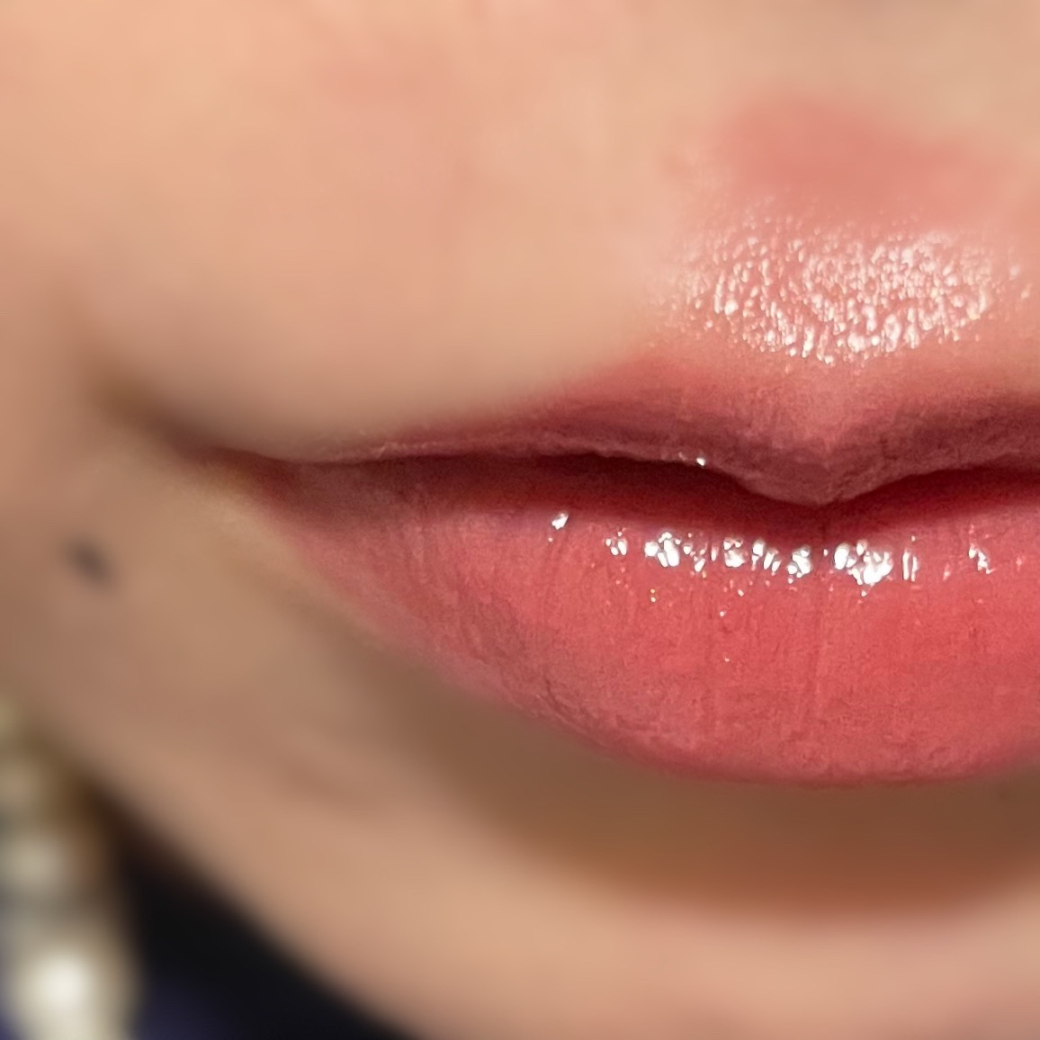 Joocyee グレーズフィルムルージュ 523 月光ローズ/Joocyee/口紅を使ったクチコミ（2枚目）