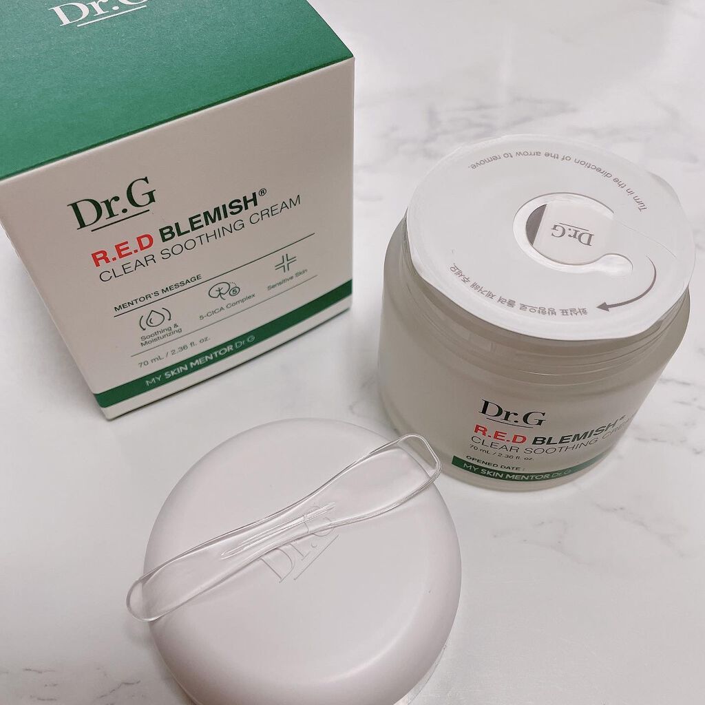 レッドB・Cスムージングクリーム/Dr.G/フェイスクリームを使ったクチコミ(4枚目)