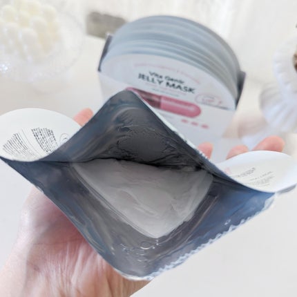 ビタジェニック ゼリーマスク ポアタイトニング /BANOBAGI/シートマスク・パックを使ったクチコミ(4枚目)