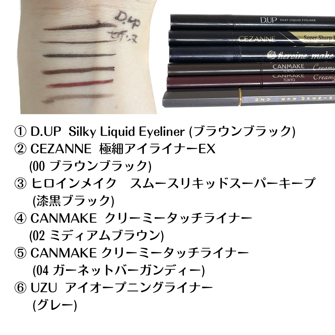 スムースリキッドアイライナー スーパーキープ/ヒロインメイク/リキッドアイライナーを使ったクチコミ（2枚目）