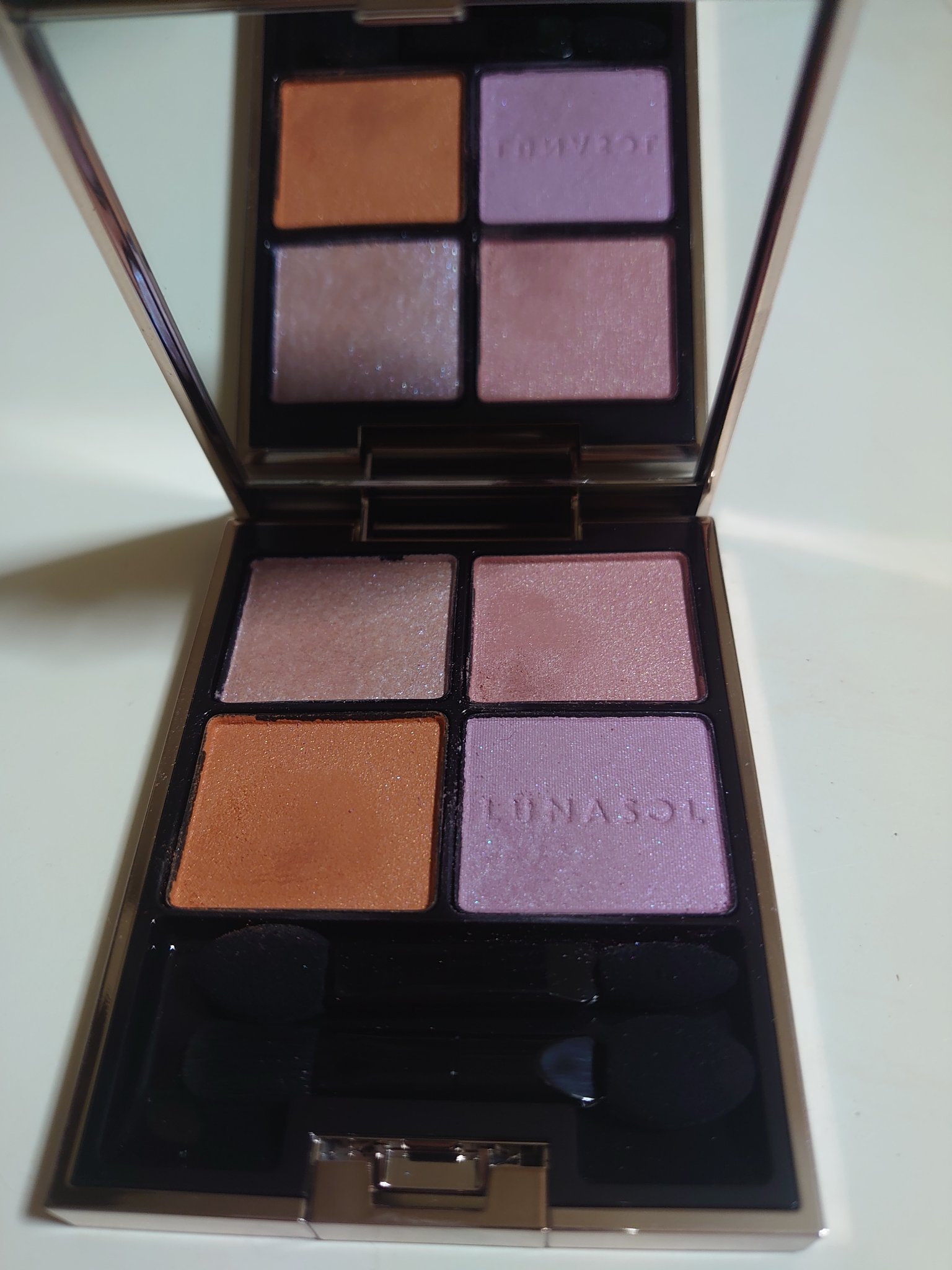 アイカラーレーション EX39 Shell Iridescence/LUNASOL/アイシャドウパレットを使ったクチコミ（1枚目）